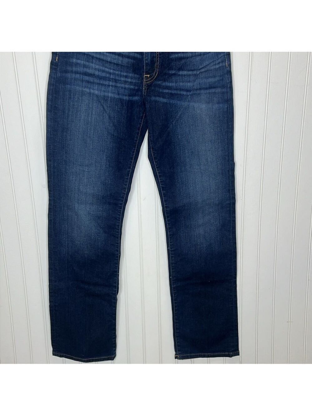 BKE Jake Straight Dark Wash Stretch Jeans Size 32L - Picture 4 of 14